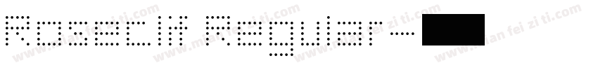 Roseclif Regular字体转换